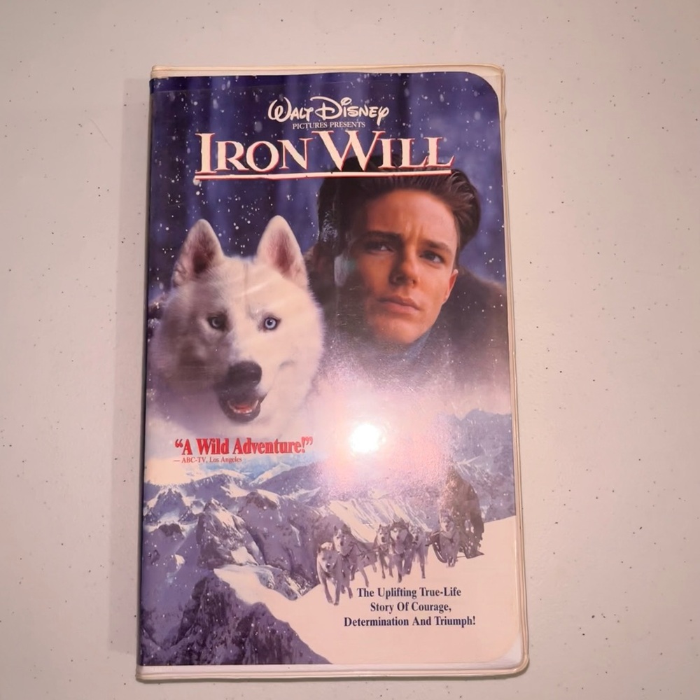 💙 Disney’s Iron Will VHS Movie